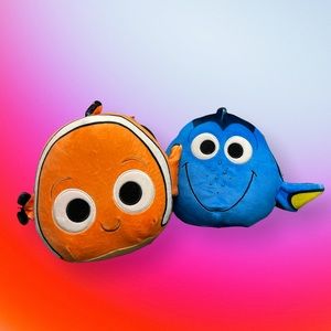 NEMO AND DORY 10” DISNEY BUNDLE NWT SQUISHMALLOWS